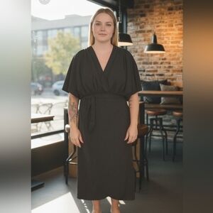 Elegant Black Maxi Dress NWOT